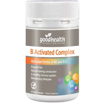 GOOD HEALTH - B Activated Complex - 30 Capsules