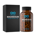 CHARAVA - Magnesium Complex with Zinc + D3 - 60 Capsules