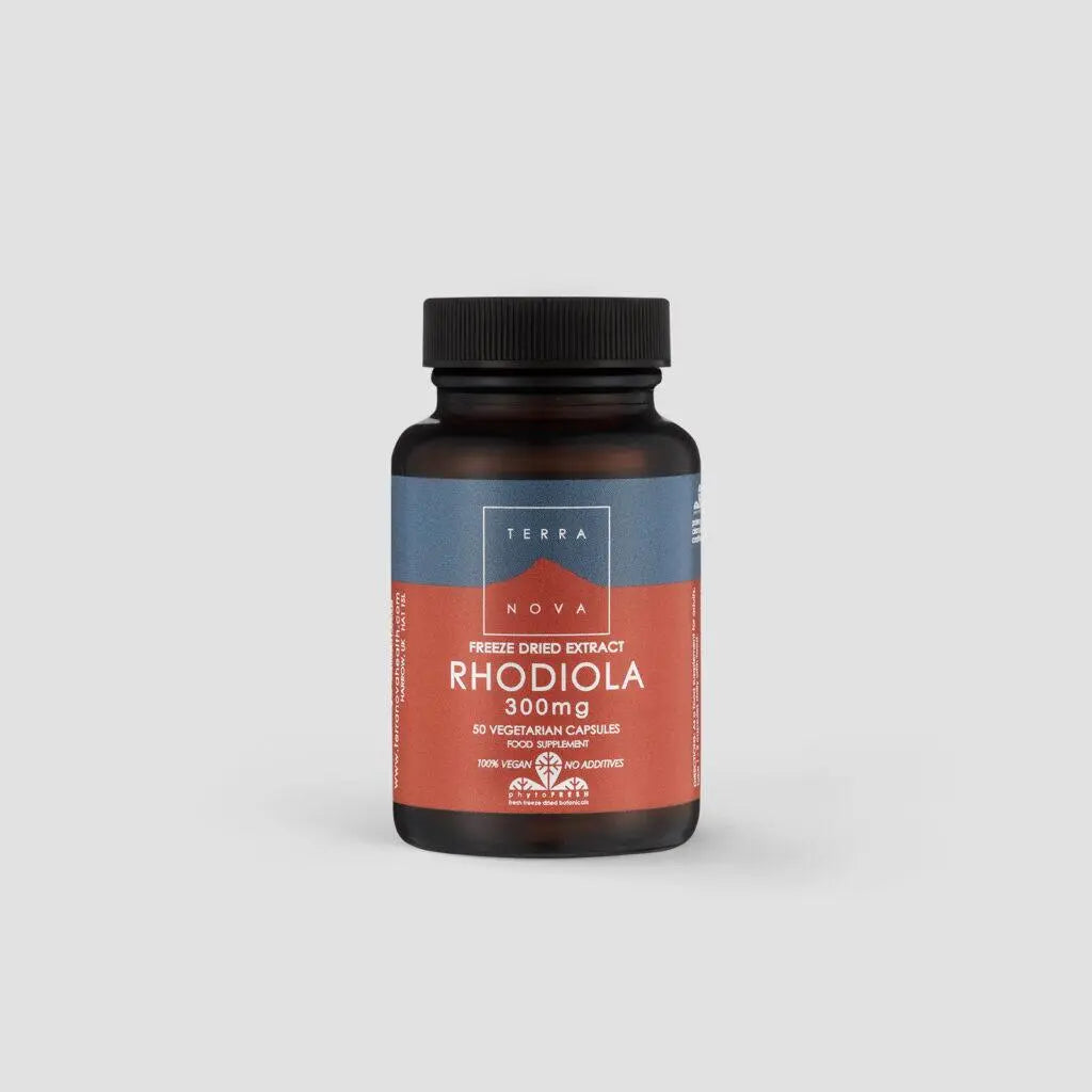 TERRANOVA - Rhodiola 300mg - 50 Veg Capsules | One Life Health