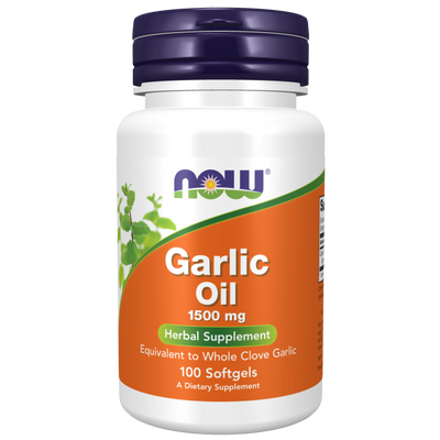 NOW - Garlic Oil 1500 mg - 100 Softgels