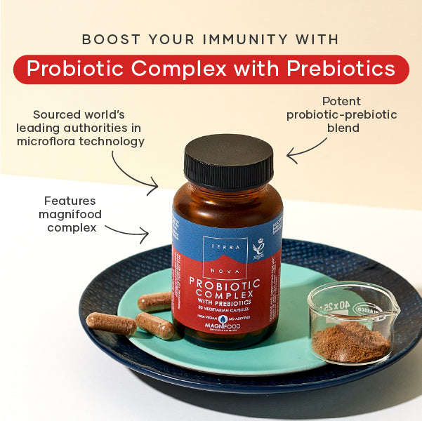 TERRANOVA - Probiotic Complex with Prebiotics - 50 Capsules | One Life Health