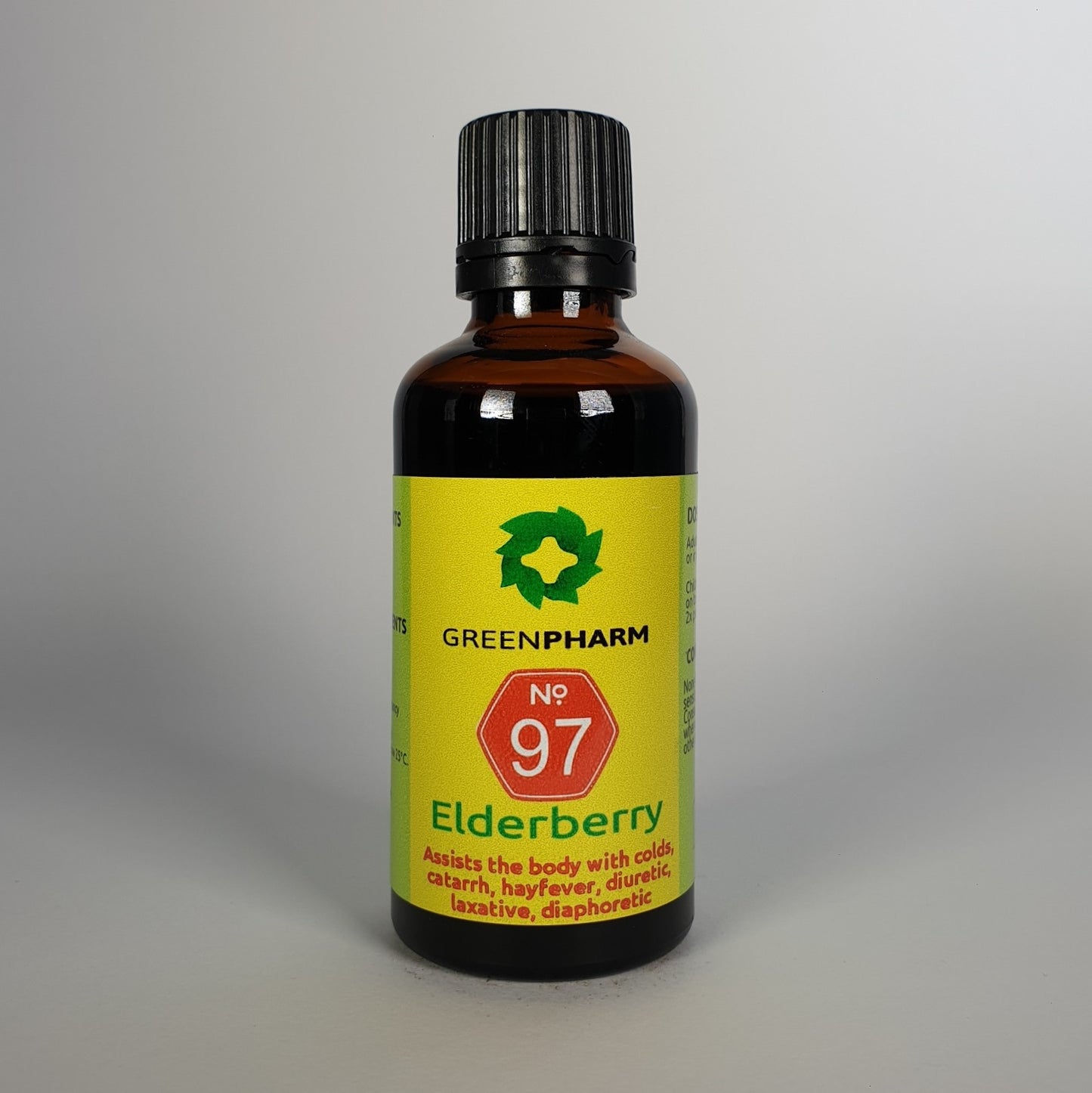 GREEN PHARM - Elderberry No97 - 50ml | One Life Health