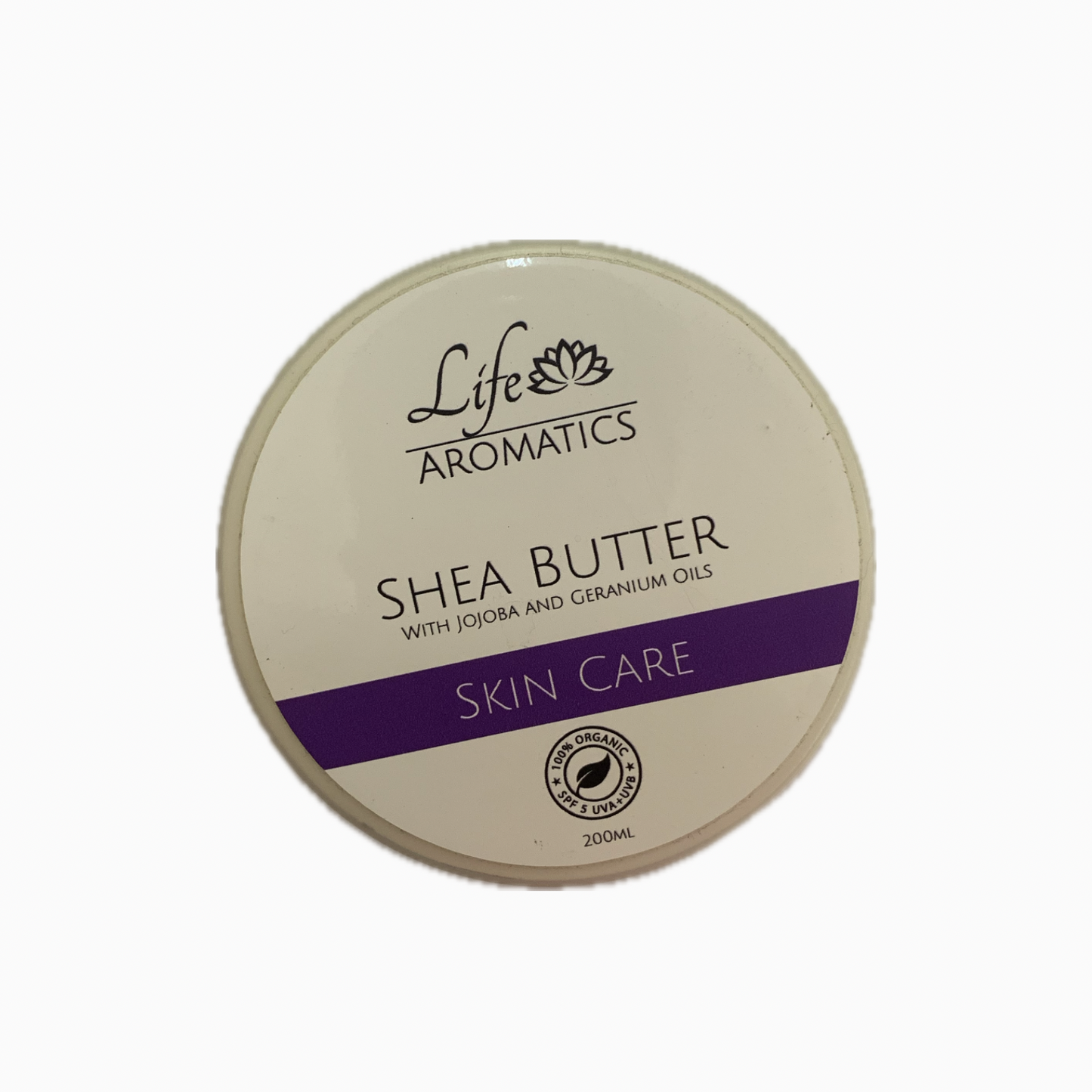 LIFE AROMATICS - Skin Care Shea Butter with Geranium Oil - 200ml | One Life Health
