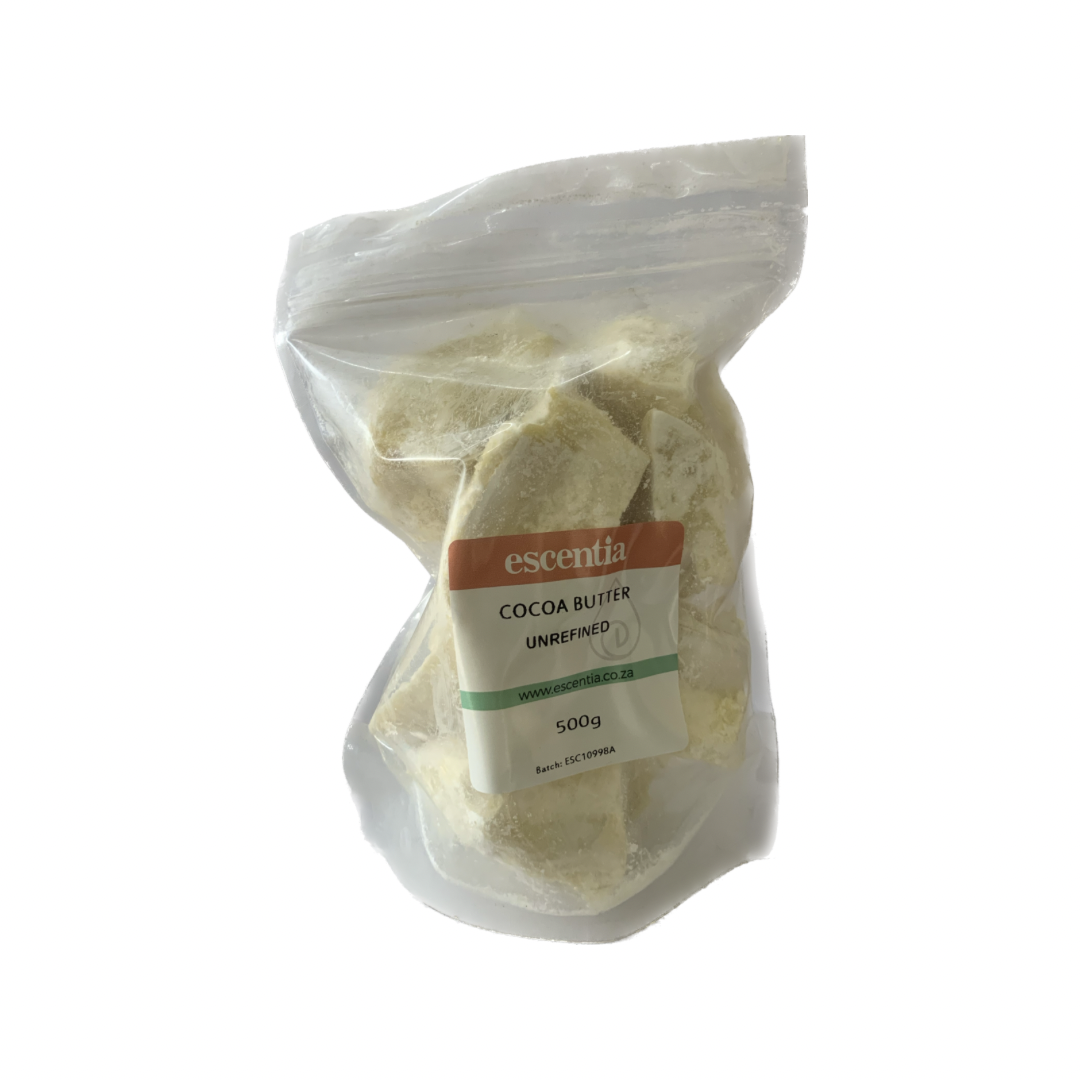 ESCENTIA - Cocoa Butter - Unrefined - 500g | One Life Health