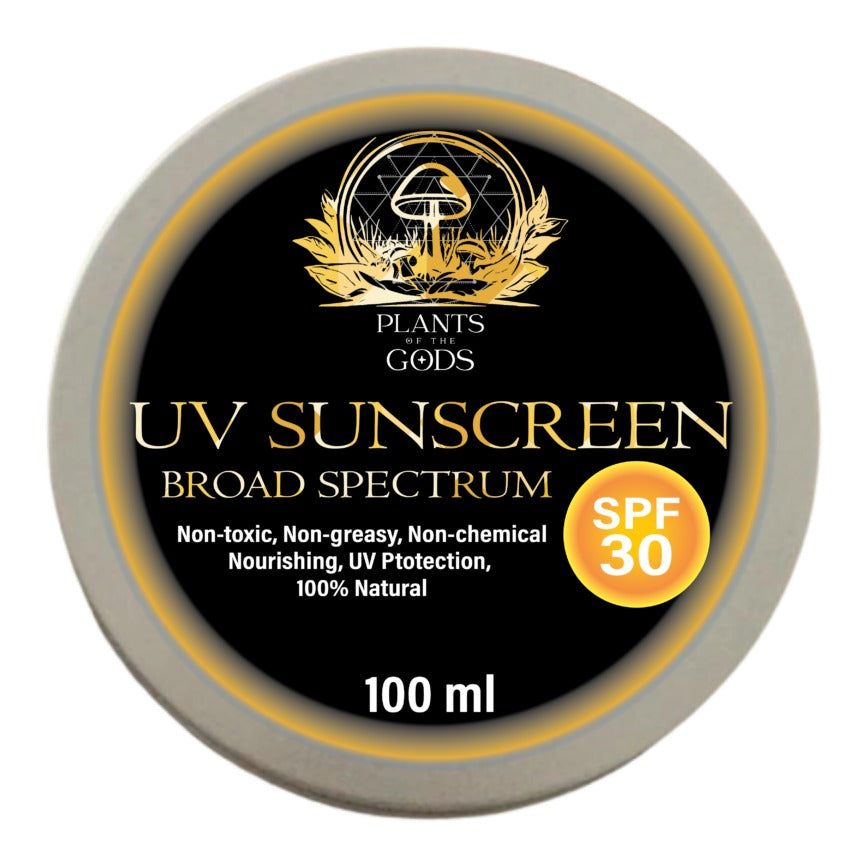 PLANTS OF THE GODS - UV Sunscreen Broad Spectrum SPF 30 - 100ml | One Life Health