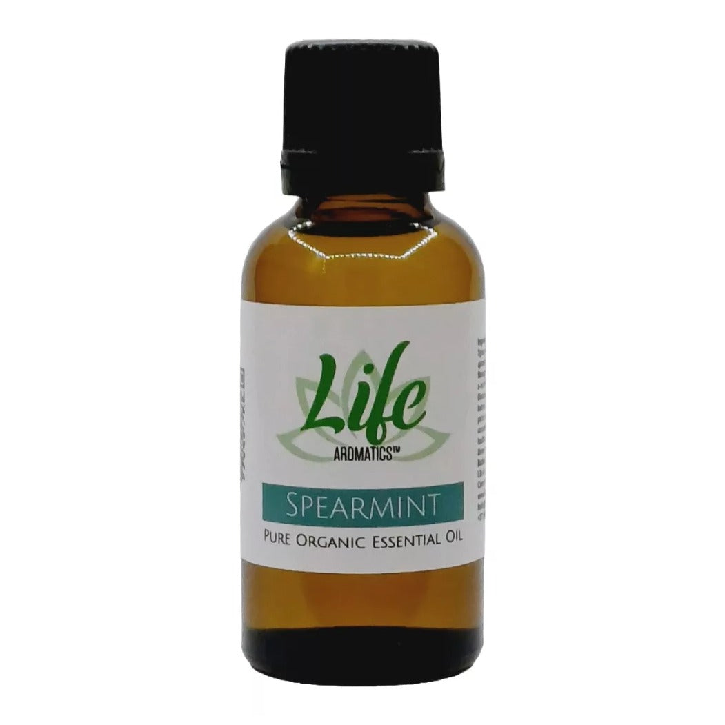 LIFE AROMATICS - Organic Spearmint Essential Oil - 30ml | One Life Health
