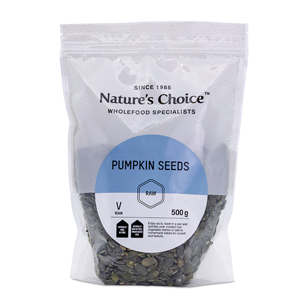 NATURE'S CHOICE - Pumpkin Seeds - 500g | One Life Health