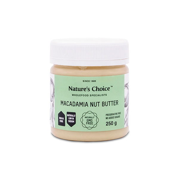 NATURE'S CHOICE - Macadamia Nut Butter - 250g | One Life Health