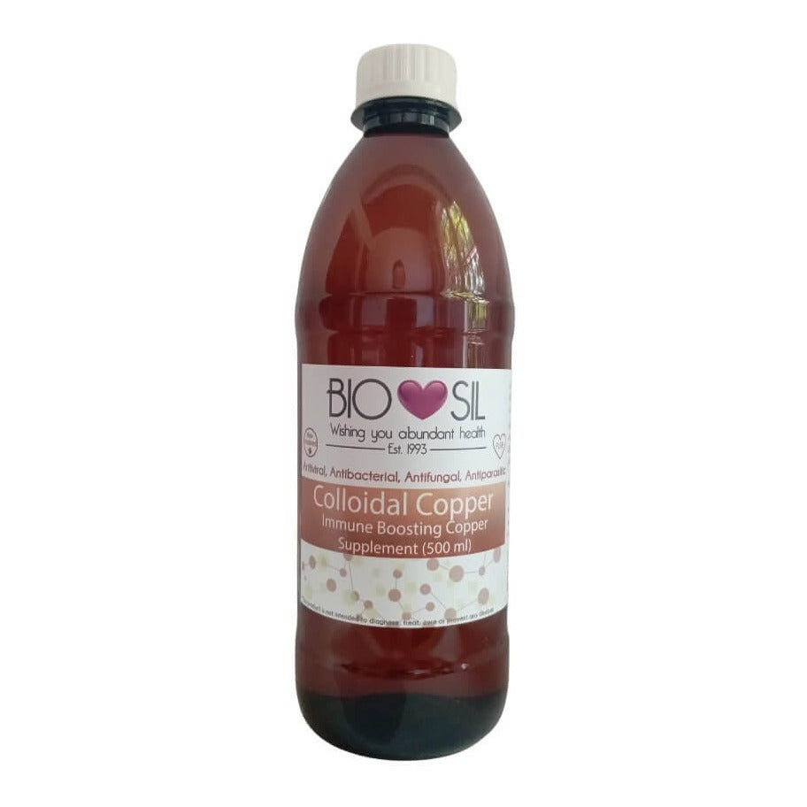 BIOSIL - Colloidal Copper 20ppm - 500ml | One Life Health