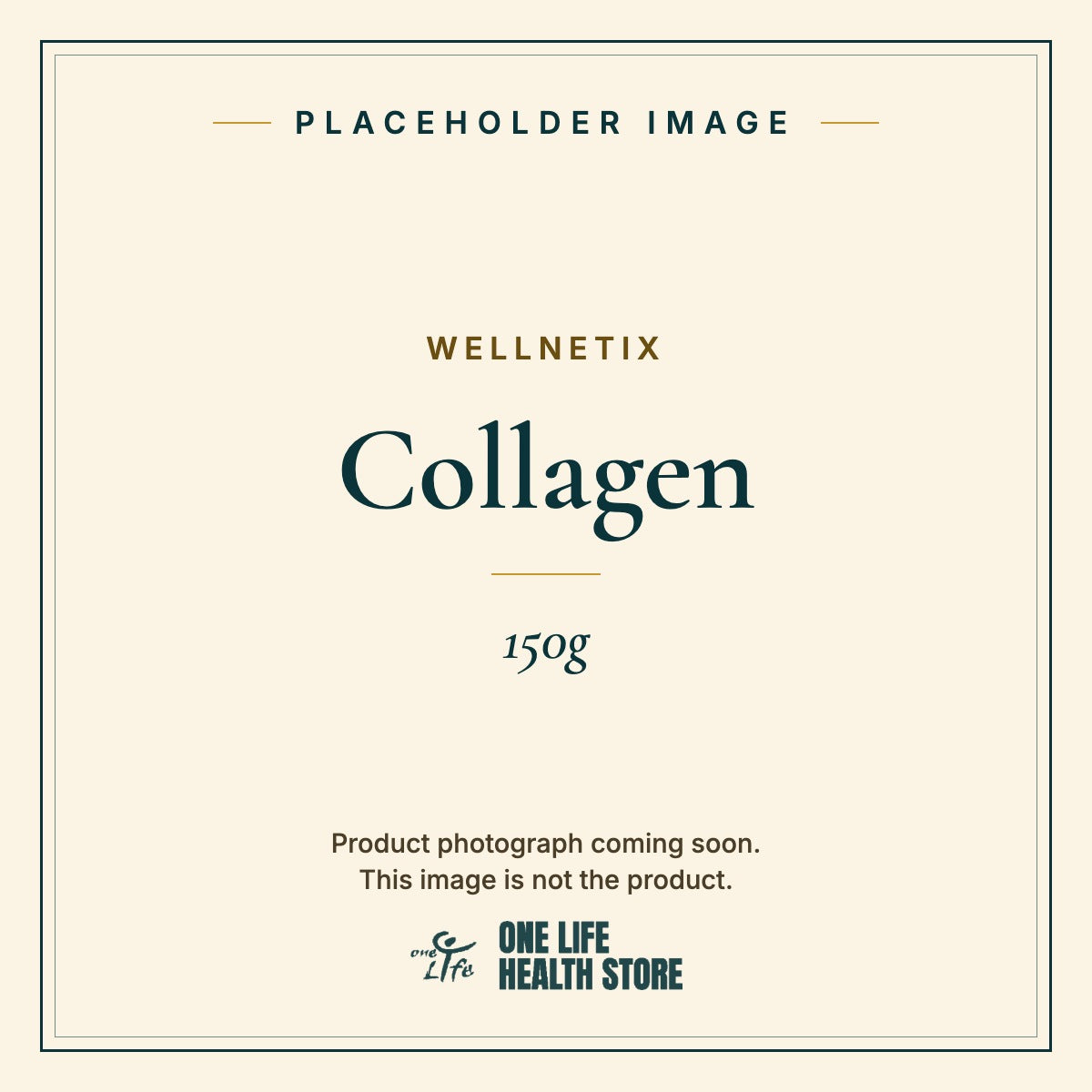 Placeholder image – WELLNETIX Collagen 150g photograph coming soon