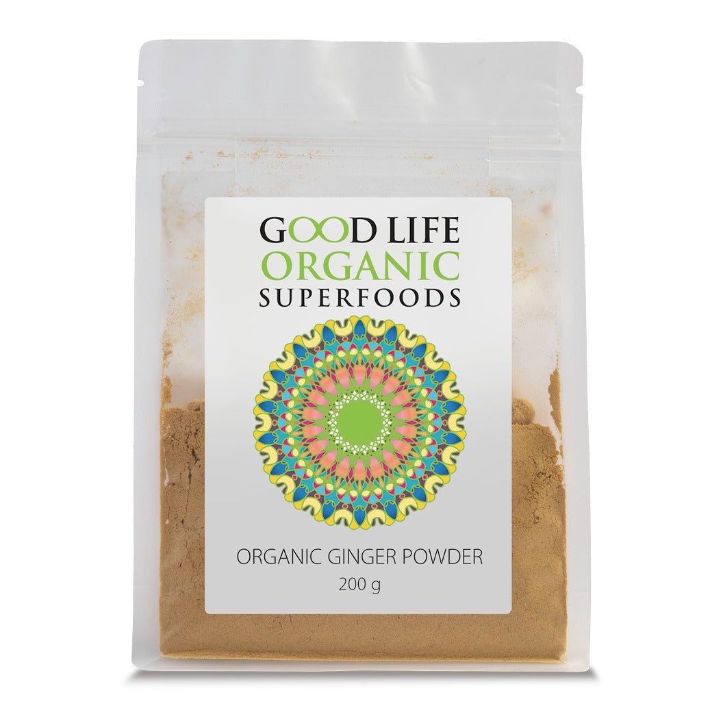 GOOD LIFE ORGANIC - Organic Ginger Powder - 200g | One Life Health