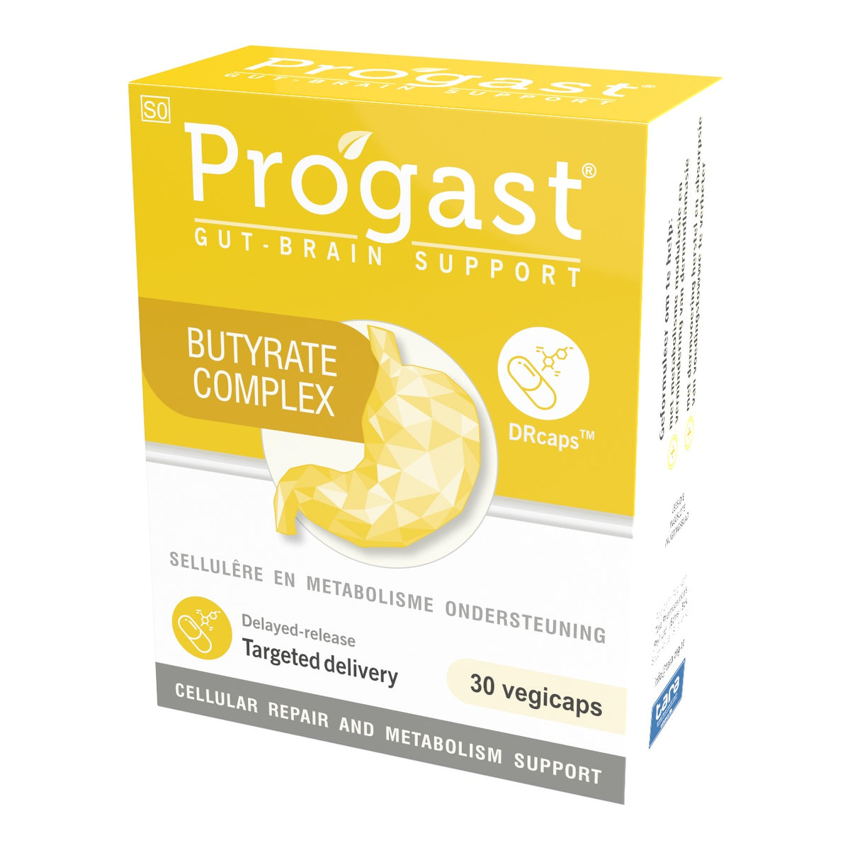 PROGAST - Butyrate Complex - 30 Vegicaps | One Life Health