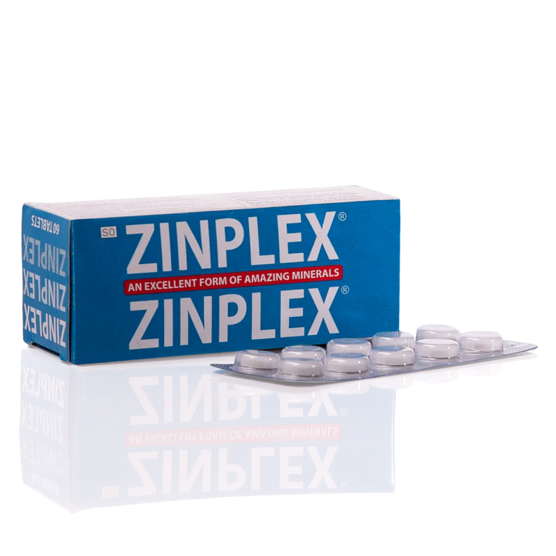 ZINPLEX - Zinc - 60 Tablets | One Life Health
