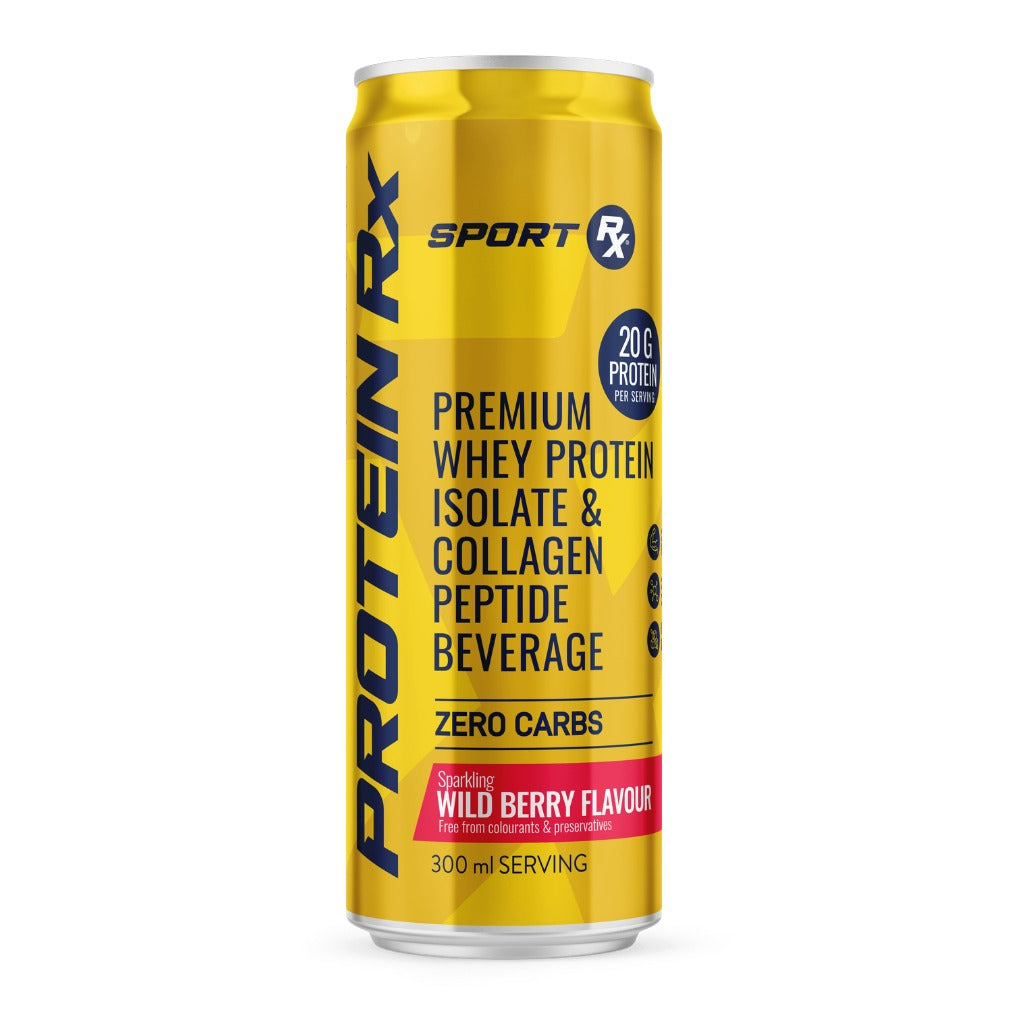 SPORT RX - Protein RTD Sparkling Wild Berry - 300ml | One Life Health
