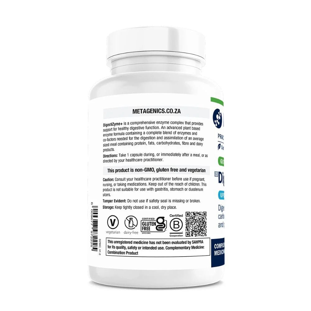 METAGENICS - DigestiZyme+ - 90 Capsules | One Life Health