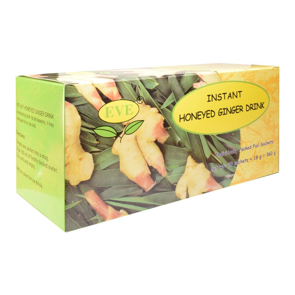 EVE - Instant Honeyed Ginger Drink - 20 Sachets (360g) | One Life Health