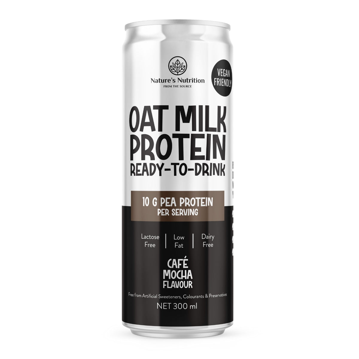 NATURE'S NUTRITION - Oat Milk Protein Drink Cafe Mocha - 300ml | One Life Health