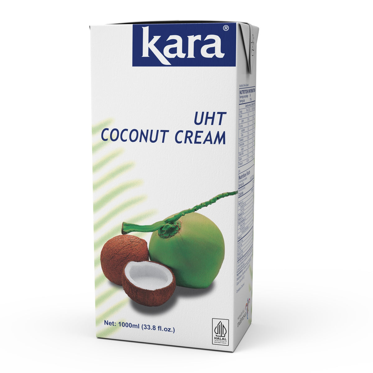KARA - UHT Coconut Cream - 1L | One Life Health