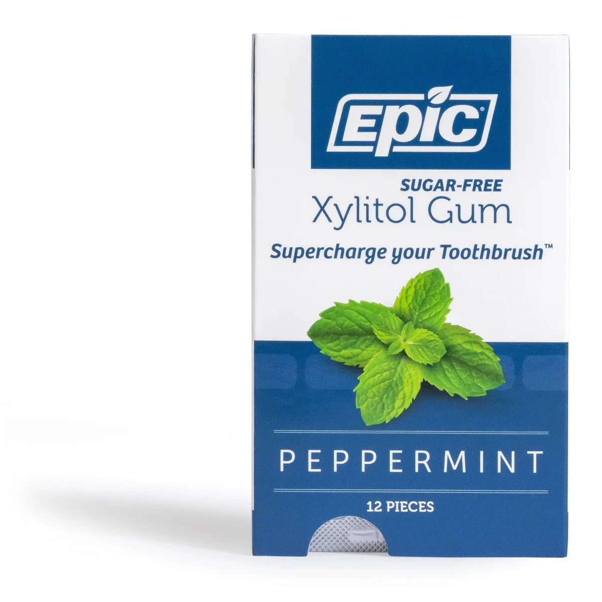 EPIC - Peppermint Xylitol Gum - 12 Pieces | One Life Health