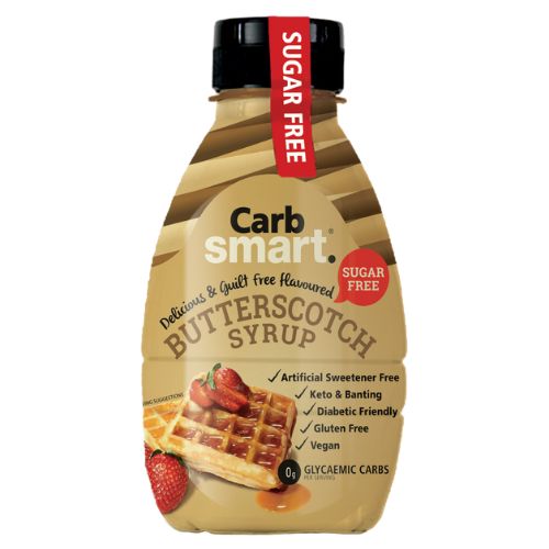 CARBSMART - Sugar Free Butterscotch Syrup - 330ml | One Life Health
