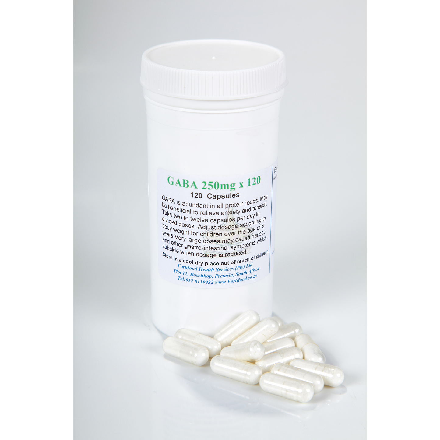 FORTIFOOD - Gaba - 120 Capsules | One Life Health