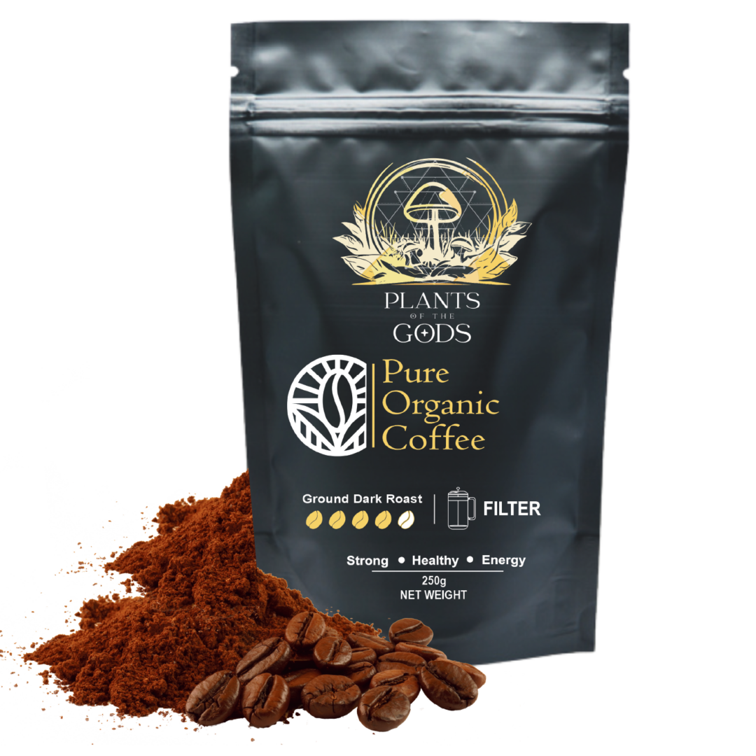 PLANTS OF THE GODS - Pure Organic Coffee - 250g | One Life Health