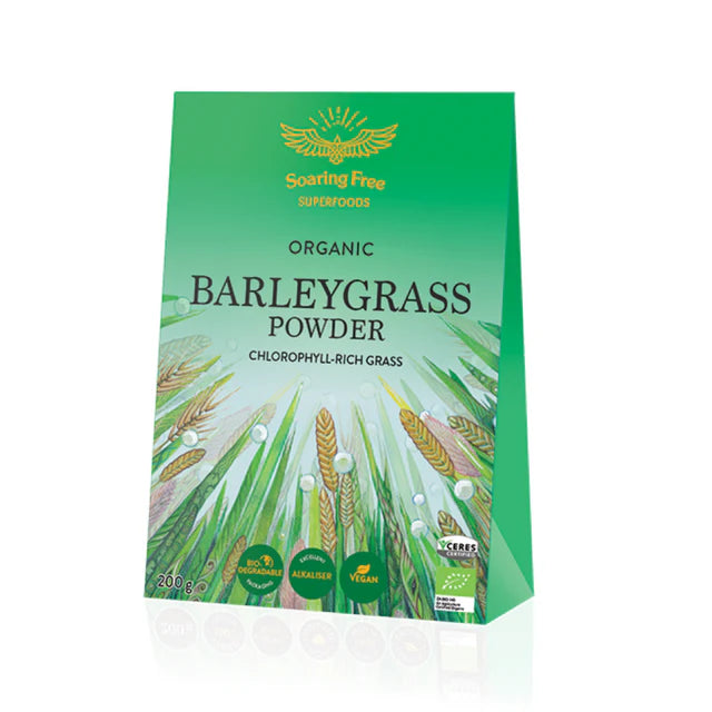 SOARING FREE SUPERFOODS - Organic Barleygrass - 200g | One Life Health