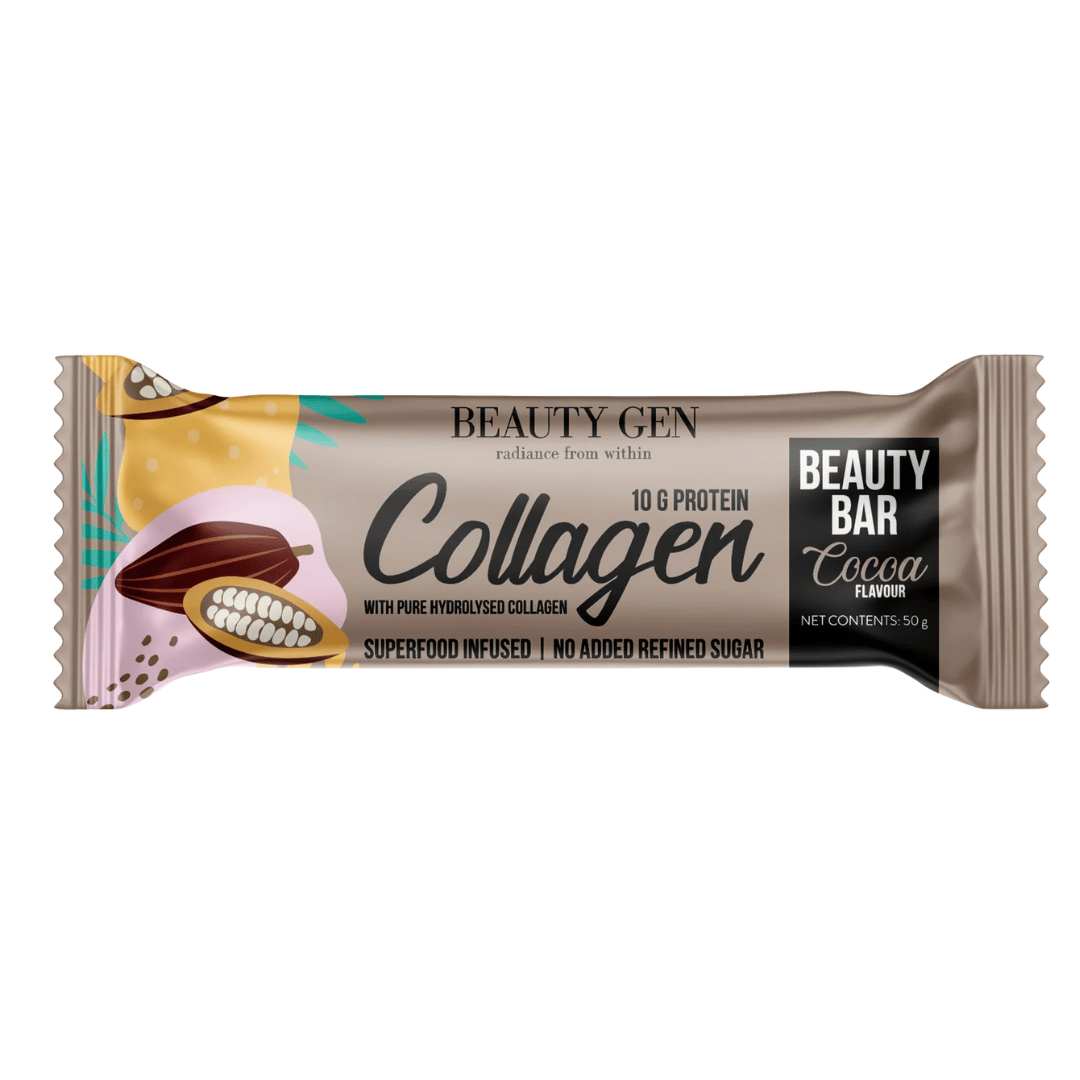 BEAUTY GEN - Collagen Bar Cocoa 50g | One Life Health