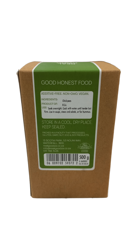 REAL GOOD - Chickpeas - 500g | One Life Health