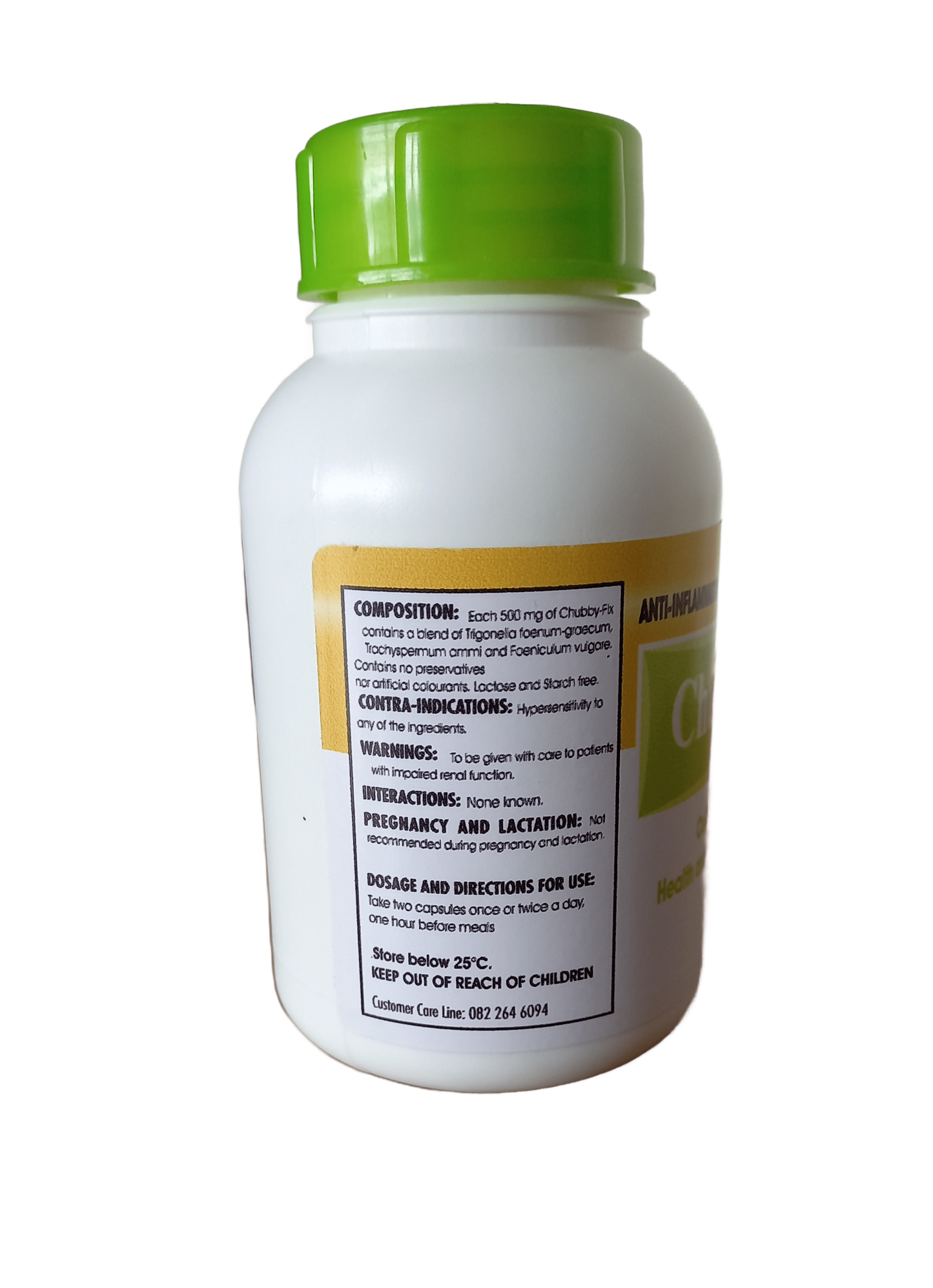 MAKULU MUTIS - Chubby Fix 500mg - 100 Capsules | One Life Health