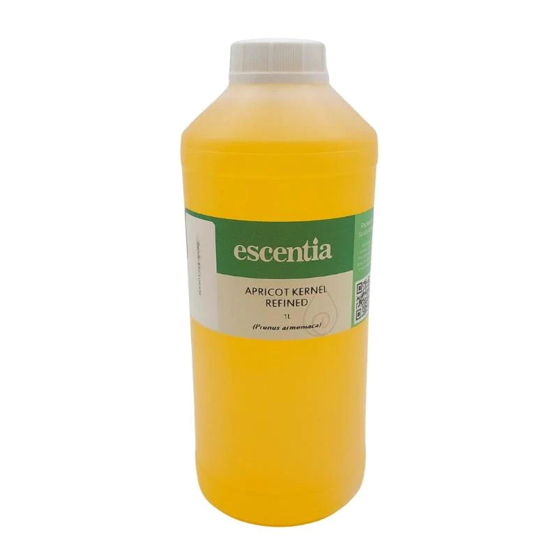 ESCENTIA - Apricot Kernel Refined Oil - 1 Litre | One Life Health