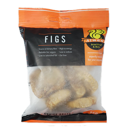 ALMANS - Dried Figs - 150g | One Life Health