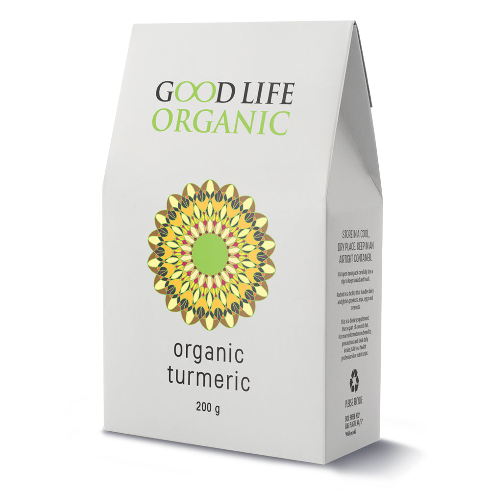 GOOD LIFE ORGANIC - Organic Turmeric Powder - 200g | One Life Health