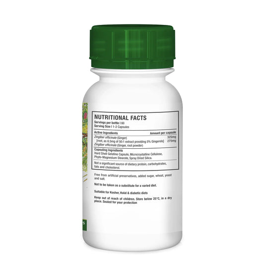 NUTRIHERB - Ginger 60 Capsules | One Life Health