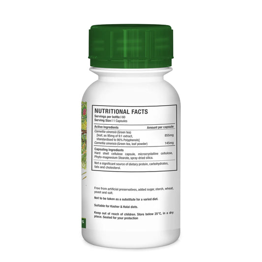 NUTRIHERB - Green Tea 60 Capsules | One Life Health