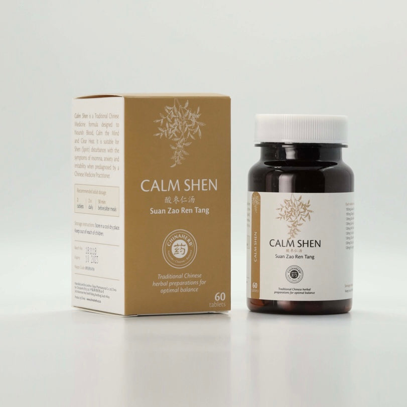 CHINAHERB - Calm Shen - 60 Tablets | One Life Health