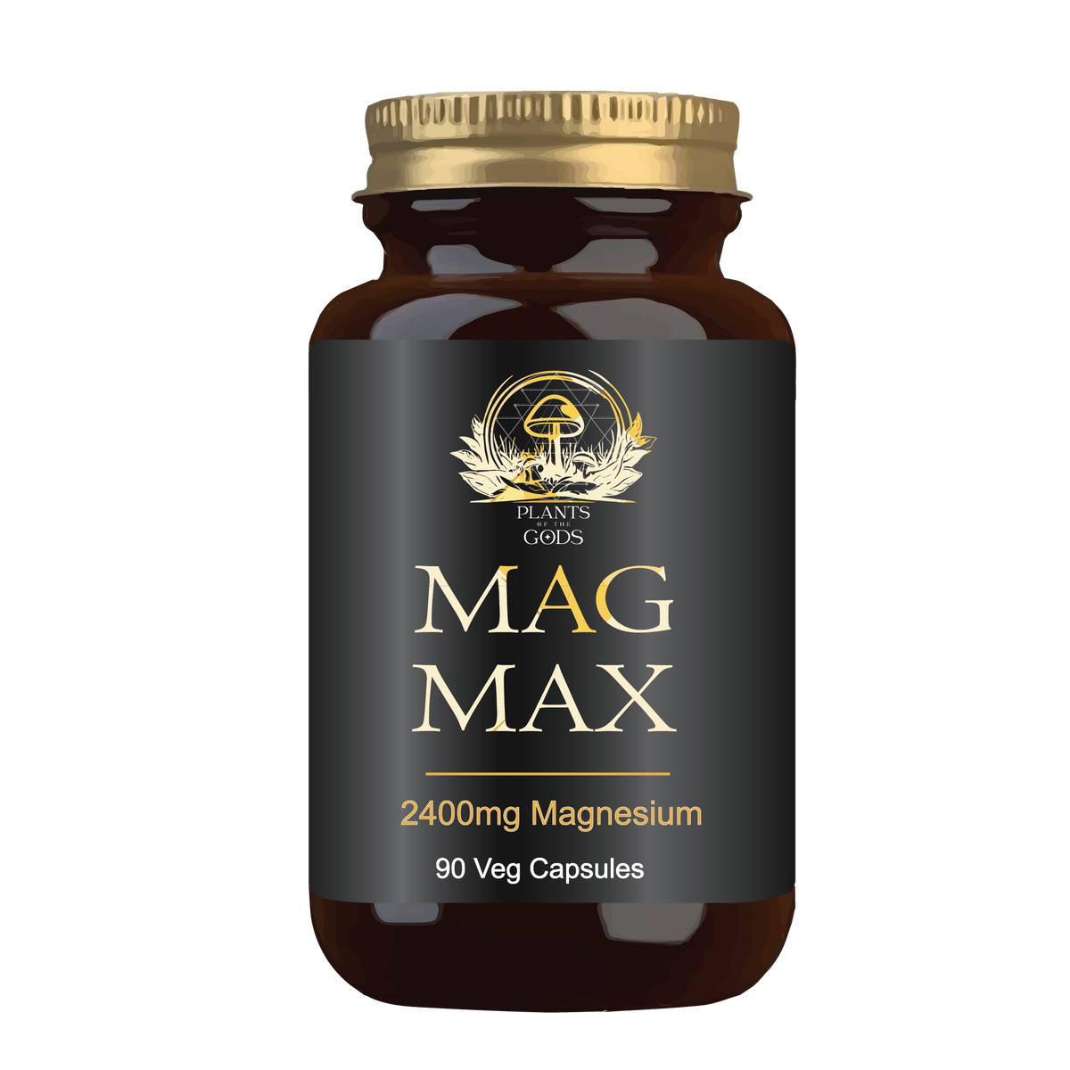 PLANTS OF THE GODS - Mag Fix 2400mg - 90 Veg Capsules