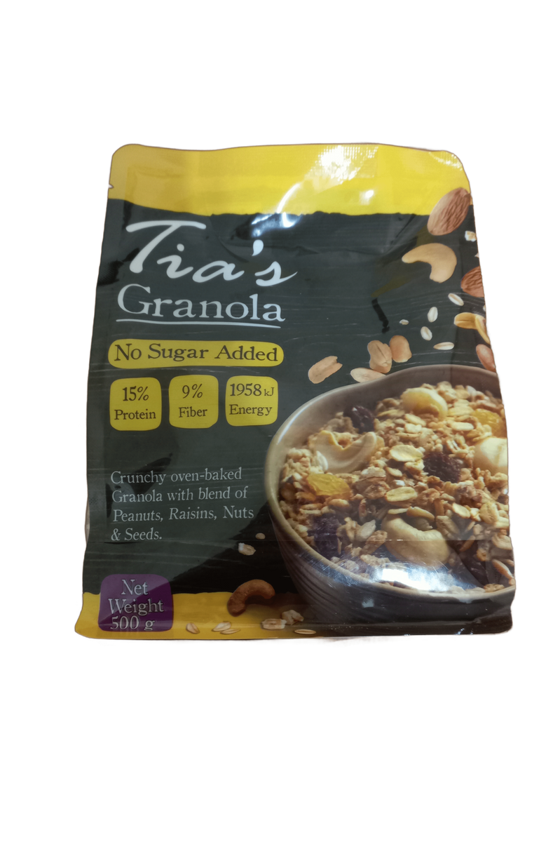 TIA S MUESLI Sugar Free Granola 500g Onelifehealth tia-s-muesli-sugar-free-granola-500g-onelifehealth