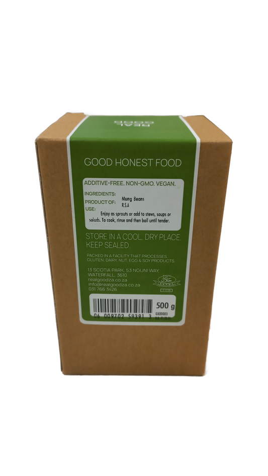 REAL GOOD - Mung Beans - 500g | One Life Health