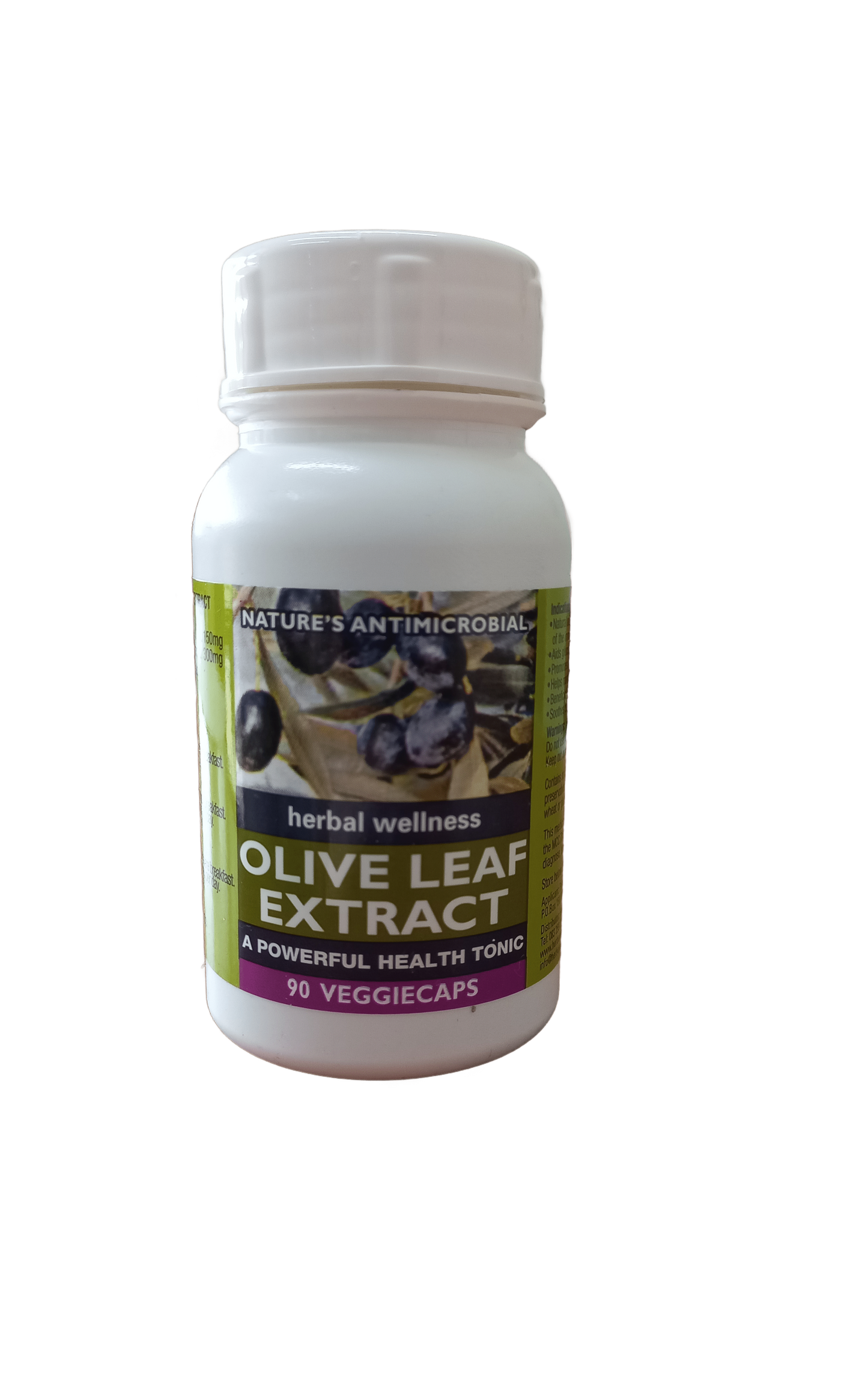 HERBAL WELLNESS - Olive Leaf Extract - 90 Capsules | One Life Health