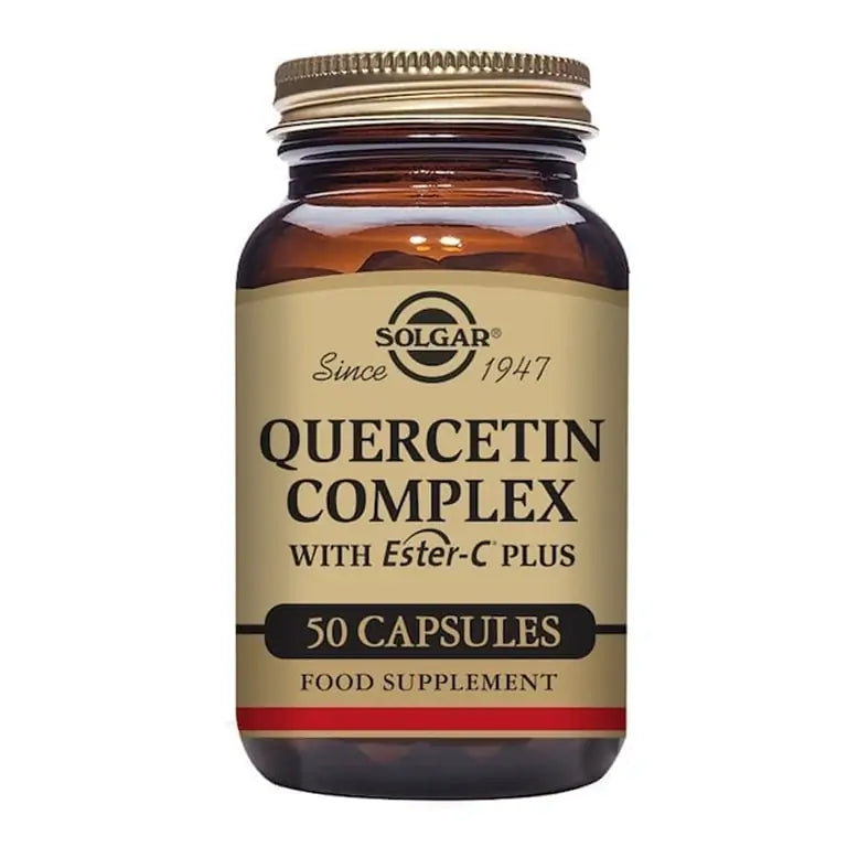 SOLGAR - Quercetin Complex with Ester-C Plus – 50 Vegetable Capsules | One Life Health