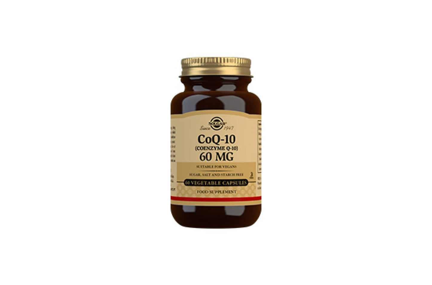 SOLGAR - CoQ-10 60 mg – 60 Vegetable Capsules | One Life Health