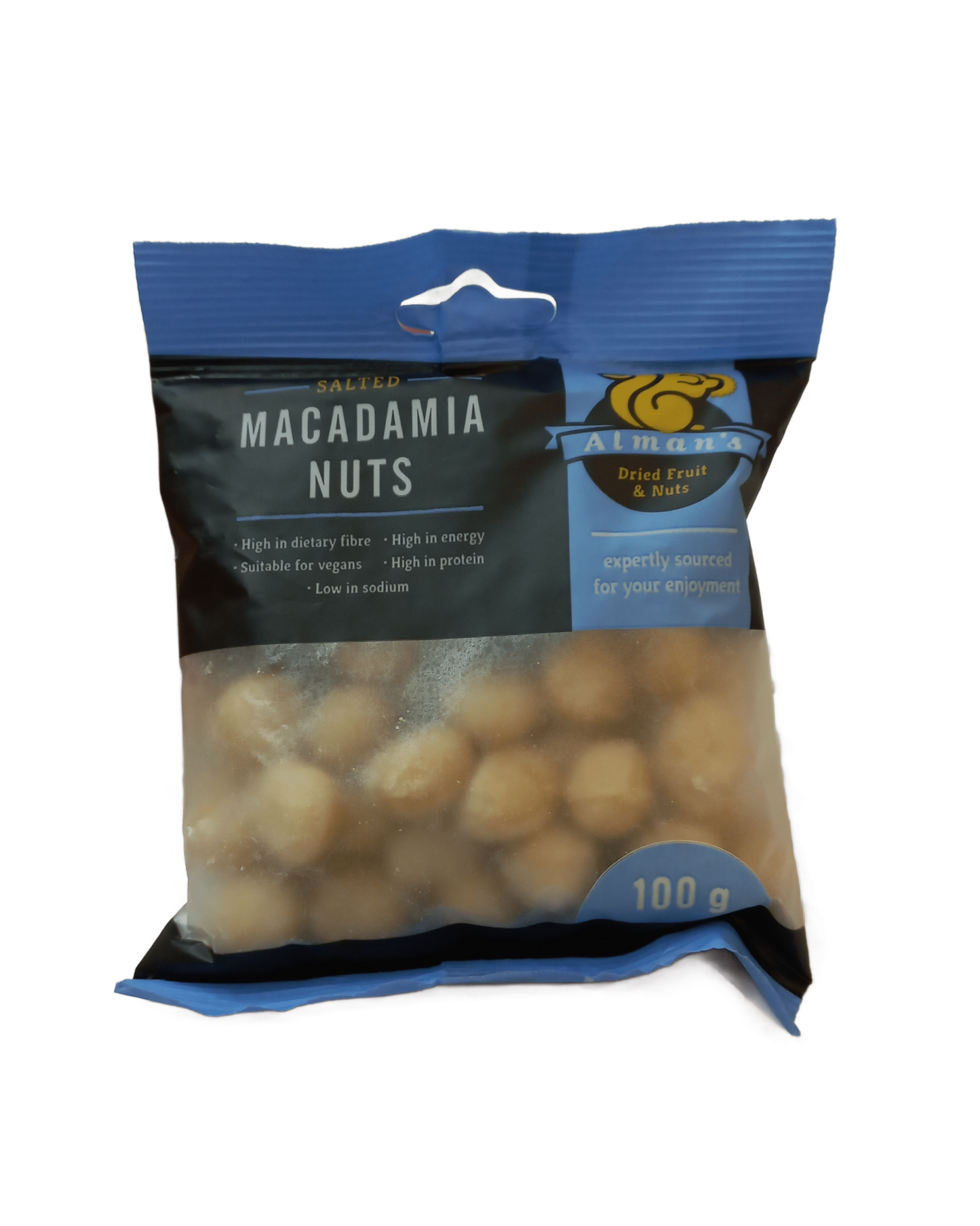 ALMANS - Macadamia Salted - 100g | One Life Health