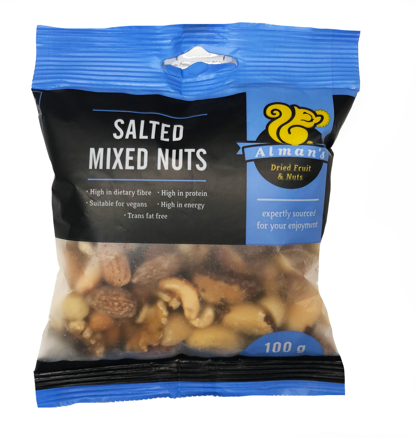 ALMANS - Mixed Nuts Salted - 100g | One Life Health