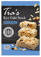 TIA'S MUESLI - Peanut & Raisin Rice Cake - 200g