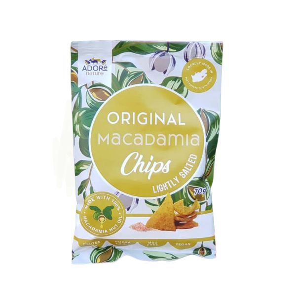 ADORE NATURE - Macadamia Nut Chips 70g | One Life Health