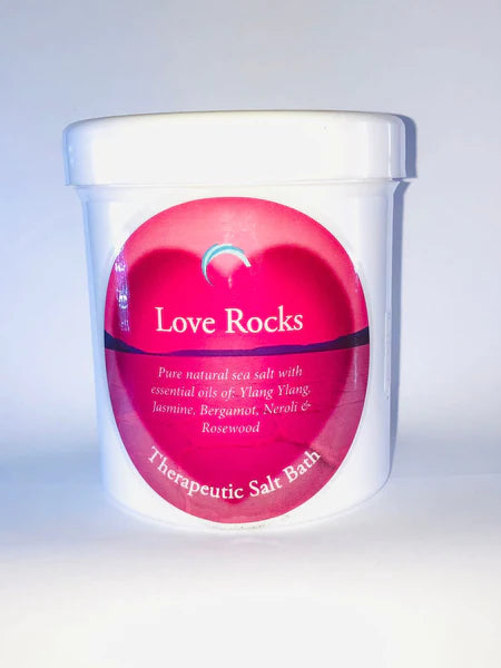 OCEAN THERAPY - Sea Salt Crystals Love Rocks - 600g | One Life Health
