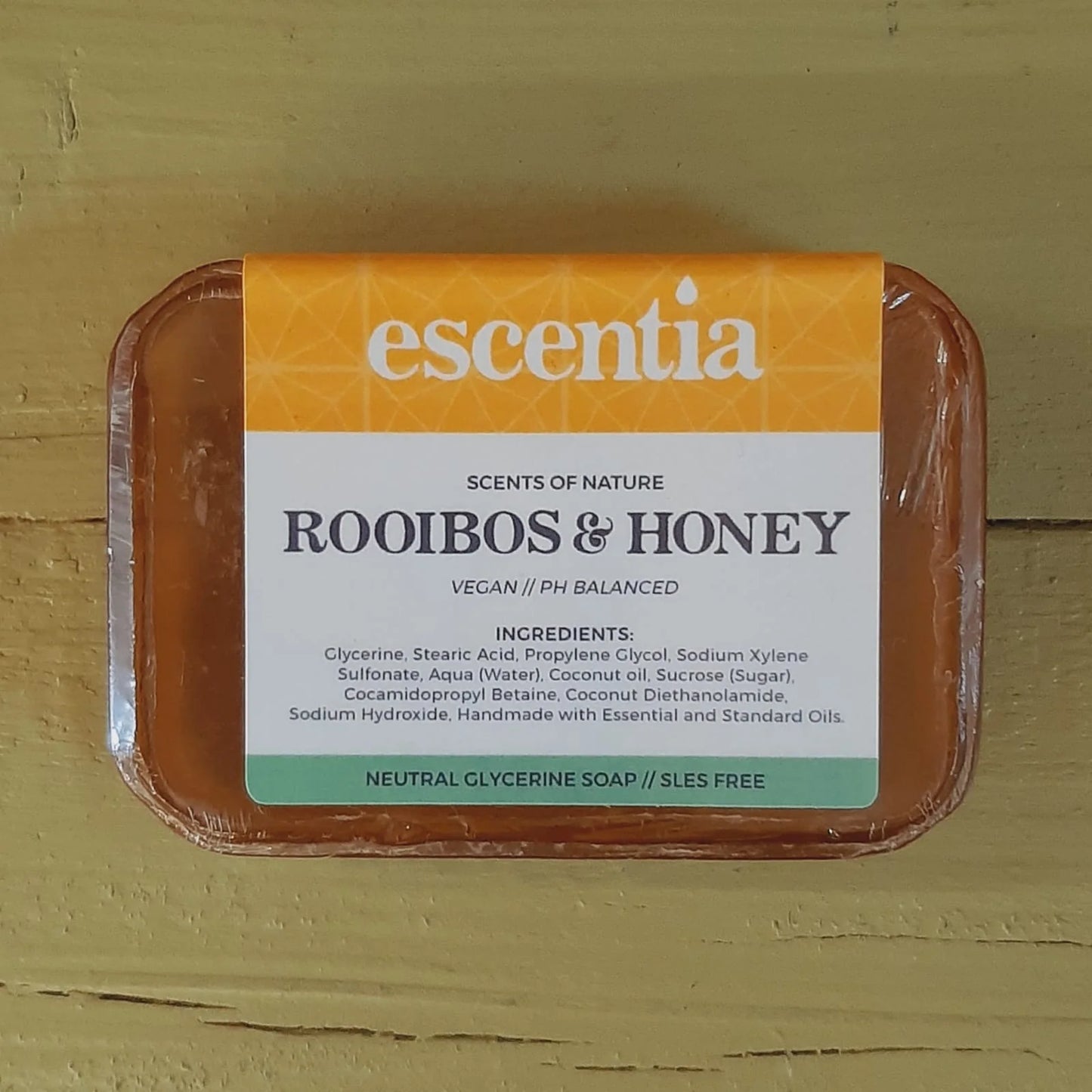 ESCENTIA - Soap Rooibos and Honey | One Life Health