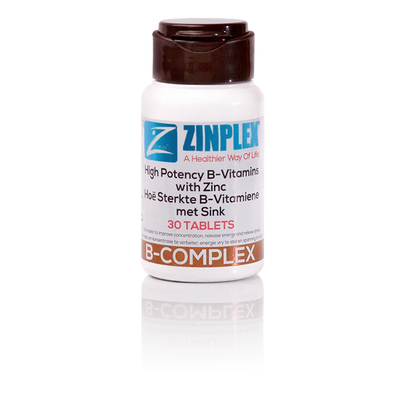 ZINPLEX - B-Complex - 30 Tablets