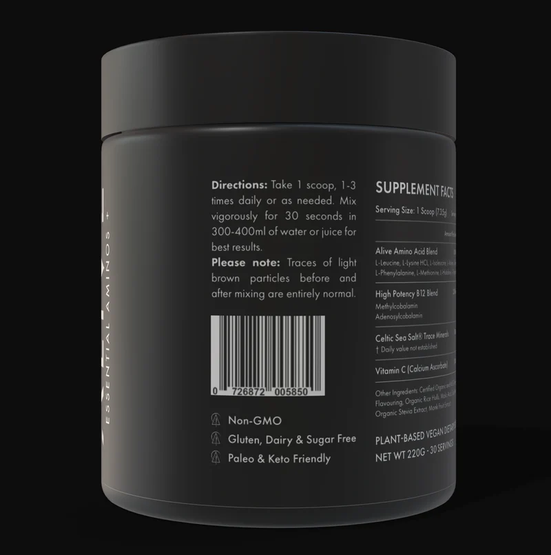 ALIVE LIFESTYLES - Alive Essential Aminos+ - 220g | One Life Health